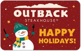 Cartão Presente Outback Steakhouse