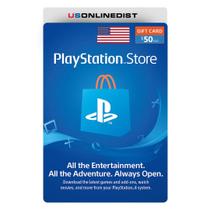 Cartão Presente Play Network PSN US50 EUA Apenas Cartão Presente Play Network PSN US50 EUA Apenas