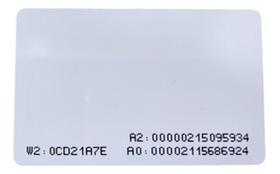 Cartão Proximidade 125khz ISO - 100 pçs - TagCard