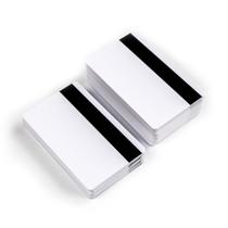 CARTÃO PVC BRANCO 0,76 MM com Tarja Magnética - 100 unidades CARTÃO PVC BRANCO 0,76 MM com Tarja Magnética - 100 unidades