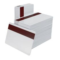 CARTÃO PVC BRANCO 0,76 MM Tarja Magnética Baixa - 100 unidades