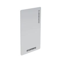 Cartão RFID Controle Acesso Branco - Soprano Cartão RFID Controle Acesso Branco - Soprano