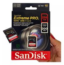 Cartão SanDisk 256GB Extreme PRO SDSDXXY-256G-GN4IN