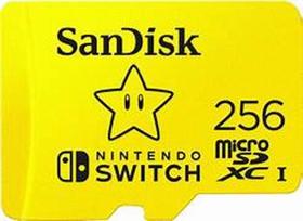 Cartão Sandisk Sdxc Para Nintendo Switch 256Gb