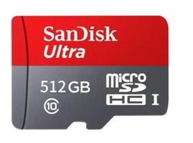 Cartão SanDisk Ultra 512GB - À Prova d'Água