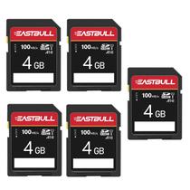 Cartão SD EASTBULL 4GB Classe 10 U1 V30 com 5 mini capas, pacote com 5 Cartão SD EASTBULL 4GB Classe 10 U1 V30 com 5 mini capas, pacote com 5
