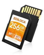 Cartão SD Ediloca 256GB UHS-I Cartão de Memória C10 U3 V30