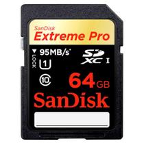 Cartão SD Extreme Pro UHS-I Classe 10 64GB SanDisk BCM-019