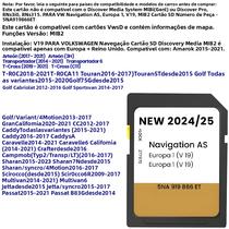 Cartão SD GPS 2024 2025 Para VW Discover Media MIB2 Mapa De Navegação Europa Reino Unido Cartão SD GPS 2024 2025 Para VW Discover Media MIB2 Mapa De Navegação Europa Reino Unido