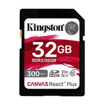 Cartão SD Kingston Canvas React Plus 32GB SDHC UHS-II V90
