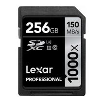 Cartão SD Lexar Professional 256GB SDXC UHS-II 1000x