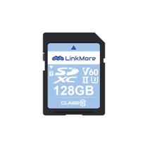 Cartão SD LinkMore XV26 128GB SDXC UHS-II C10 U3 V60 4K 8K