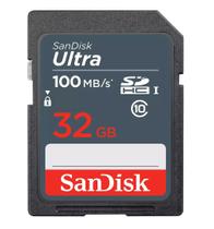 Cartão SDHC 32Gb Sandisk Ultra 100mb/s Classe 10 UHS-I U1