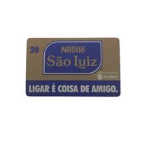 Cartão Telefônico Nestlé São Luiz Ligar é Coisa de Amigo Cartão Telefônico Nestlé São Luiz Ligar é Coisa de Amigo