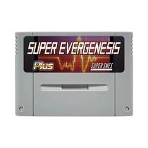 Cartão TF 8G Super EVERGENESIS SNES SFC V12 3000 Em 1 Jogo Para Console Super Famicom De 16-Bit