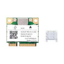 Cartão Wifi Mini Pcie De Banda Dupla 1200mbps Bluetooth 5.0 Adaptador Sem Fio 802.11ac Para Win10/11