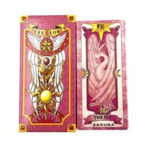 Cartas Clow De KINOMOTO Do Anime Card Captor Sakura, Acessórios De Tarô Para Cosplay, Festa E Natal Cartas Clow De KINOMOTO Do Anime Card Captor Sakura, Acessórios De Tarô Para Cosplay, Festa E Natal