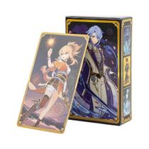 Cartas Colecionáveis De Jogo De Anime Genius Invokation TCG 65Pcs/Set Para Jogos De Mesa