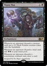 Cartas colecionáveis Magic The Gathering Waste Not Magic 2015 Cartas colecionáveis Magic The Gathering Waste Not Magic 2015