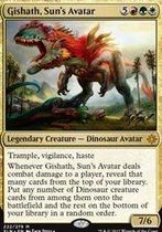 Cartas colecionáveis Wizards of the Coast Magic The Gathering Gishath