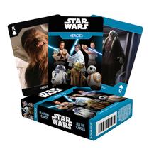 Cartas de baralho AQUARIUS Star Wars Light Side Heroes Themed