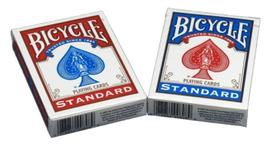 Cartas de baralho: bicicleta, pôquer, tamanho padrão, índice, pacote de 4 decks