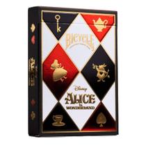 Cartas de Baralho Bicycle Disney Alice in Wonderland Copag - 83571