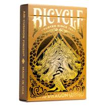Cartas de baralho Bicycle Gold Dragon Foil Premium 1 Deck Cartas de baralho Bicycle Gold Dragon Foil Premium 1 Deck