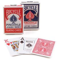 Cartas de baralho Bicycle Pinochle Jumbo (pacote de 12)