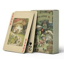 Cartas de baralho estilo vintage strublfe com 54 ilustrações exclusivas