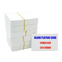 Cartas de Baralho SEETOOOGAMES 324 unidades 63 mm89 mm em branco Cartas de Baralho SEETOOOGAMES 324 unidades 63 mm89 mm em branco