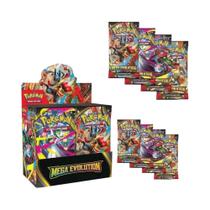 Cartas De Batalha Pokémon Scarlet E Violet Mega Evolução Prismatic Booster 30-360 Peças Conjunto Em