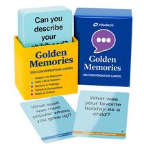 Cartas de Conversa Infodeck Golden Memories 220 peças Cartas de Conversa Infodeck Golden Memories 220 peças