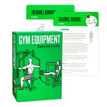 Cartas de Entrenamiento ELAORY Equipo de Gimnasio 62 Ejercicios para Mujeres y Hombres Cartas de Entrenamiento ELAORY Equipo de Gimnasio 62 Ejercicios para Mujeres y Hombres