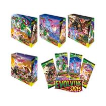 Cartas De Evolução Prismáticas Pokémon SV8A 360 Peças PALDEAN FATES Evolving Skies