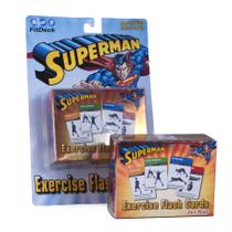 Cartas de Exercícios FitDeck Kids Superman com Treinos Guiados Cartas de Exercícios FitDeck Kids Superman com Treinos Guiados