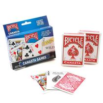 Cartas de jogar Bicycle Canasta Games Multicolor Cartas de jogar Bicycle Canasta Games Multicolor