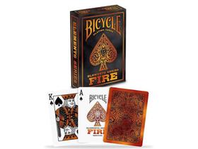 Cartas de jogar Bicycle Fire Element Poker Size Standard Index Cartas de jogar Bicycle Fire Element Poker Size Standard Index