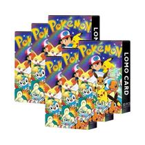 Cartas De Jogo De Anime Pokémon Pikachu Charmander Psyduck Gengar Laser Flash 30pcs Para