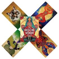 Cartas De Oráculo De Adivinhação De Sabedoria Medcine Woman Classic Tarot Deck Party Playing Board