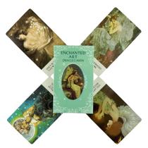 Cartas de Oráculo de Arte Encantada - 42 Cartas de Tarô com Visões em Inglês