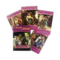 Cartas De Oráculo Los Angeles Del Amor Em Espanhol E Inglês, 44 Cartas De Tarot Para Divinação, Jogo