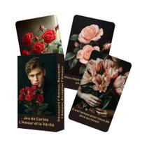 Cartas De Oráculo Love Romance, Baralho De Flores Francesas, 52 Cartas, 12x7cm, Jogo De Tabuleiro
