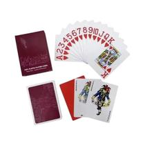 Cartas de Pôquer de Plástico Texas Hold'em - À Prova d'Água e com Acabamento Fosco (2 Baralhos)