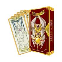 Cartas De Tarô Anime Sakura Clow De Tamanho Grande, 59 Peças, Para Cosplay KINOMOTO SAKURA, Adereços Cartas De Tarô Anime Sakura Clow De Tamanho Grande, 59 Peças, Para Cosplay KINOMOTO SAKURA, Adereços