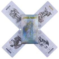 Cartas de Tarô Anjo Oracle - Baralho de 78 Cartas em Inglês - Edição de Adivinhação