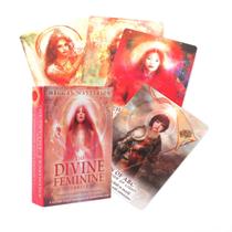 Cartas de Tarô Oracle Femininas Divinas (Inglês) - Jogo de Adivinhação para Festas