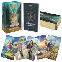 Cartas de tarô Wyspell Wild Reflections com guia para iniciantes