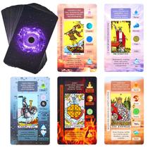Cartas de tarô XSYLOHXL Baralho de tarô para iniciantes com significados