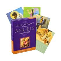 Cartas Diárias De Tarot E Oráculo Dos Anjos Edição Em Inglês: Previsão Do Humor E Conforto